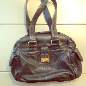 Marc by Marc Jacobs black leather hand bang